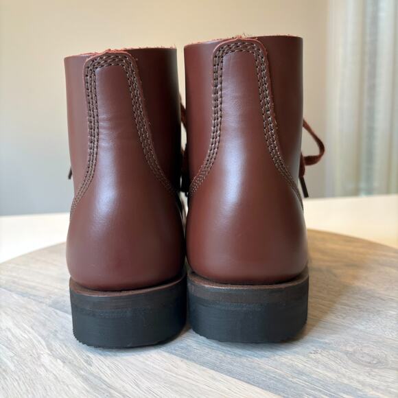 US Army Leather Combat Boots WWII Repro Goodyear Welt Dress Uniform Size 5 - Picture 8 of 12